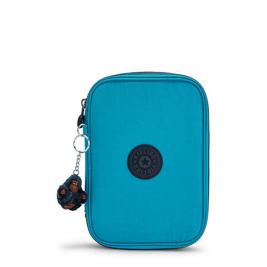 Kipling 100 Pens Mode Case Tassen Groen | België 1336FD